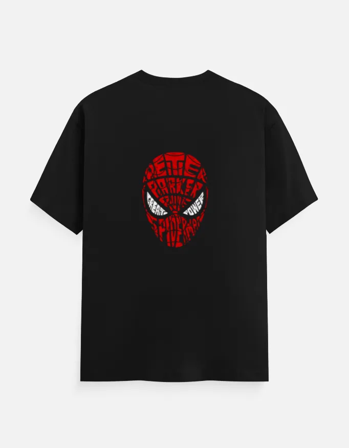 Spider face Standard T Shirt (XS, Black)